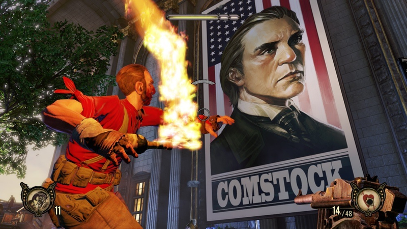 Illustration for article titled Two Wildly Different Ways to Blow Up Airships in Bioshock Infinite